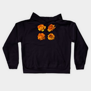 Roses watercolor Kids Hoodie